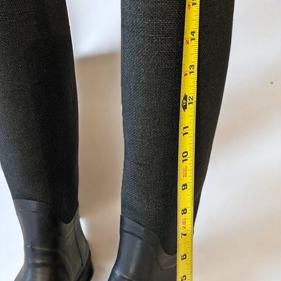 Hunter Lady N Women's Tall Dark Navy Hunter Rain Boots  Size 7-Excellent Cond - Picture 4 of 16